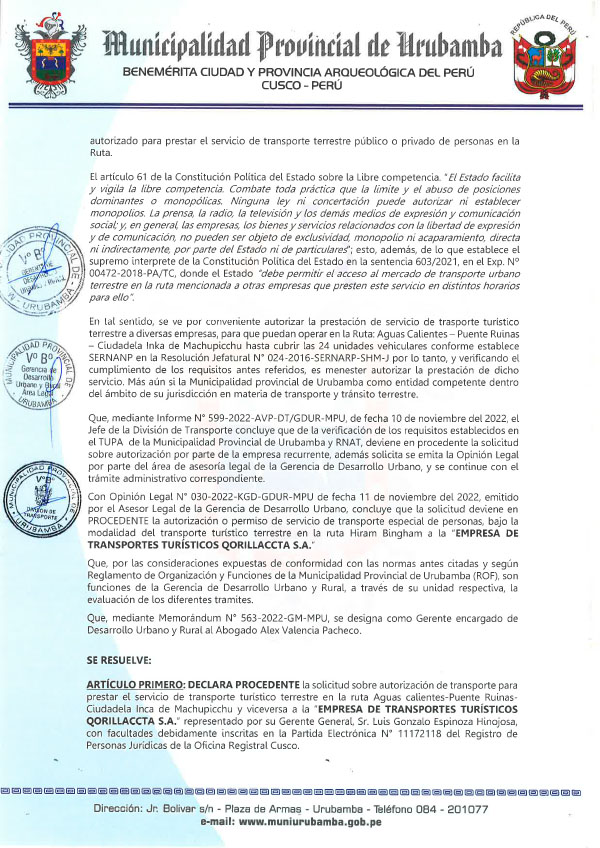 RESOLUCION MPU- 668 -2022 QORILLACCTA-2